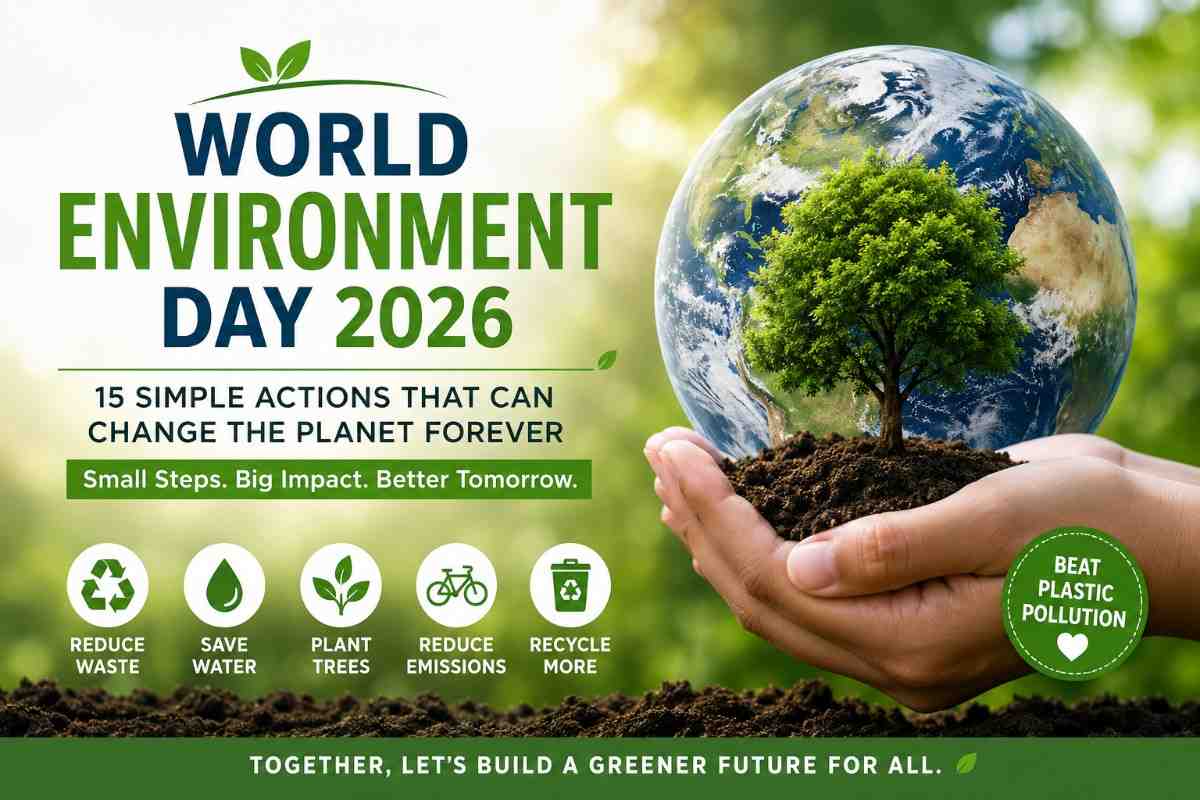 You are currently viewing World Environment Day 2026: 15 Simple Actions That Can Change the Planet Forever